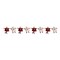 Northlight 4" x 26" Red and Beige Angel Dolls Christmas Garland - Unlit